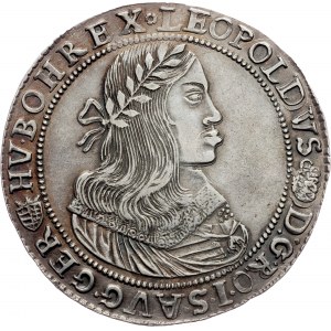 Leopold I., 1 Thaler 1660, KB, Kremnitz