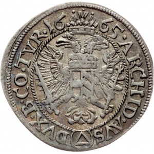 Leopold I., 3 Kreuzer 1665, Neuburg