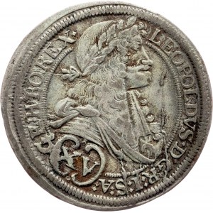 Leopold I., 15 Kreuzer 1694, Graz