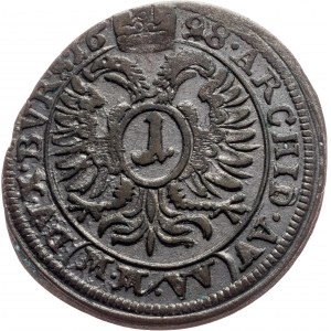 Leopold I., 1 Kreuzer 1698, MMW