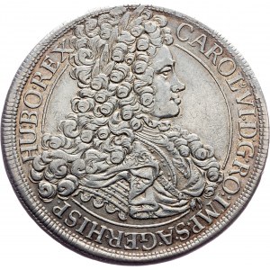 Charles VI., 1 Thaler 1712, Vienna
