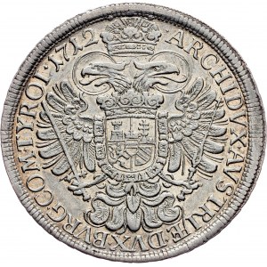 Charles VI., 1 Thaler 1712, Vienna