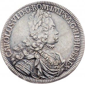 Charles VI., 1 Thaler 1719, Hall