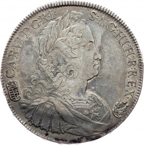Charles VI., 1 Thaler 1738, KB, Kremnitz
