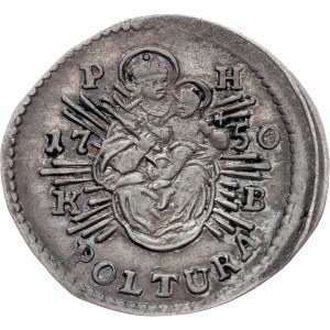 Maria Theresia, Poltura 1750, KB, Kremnitz