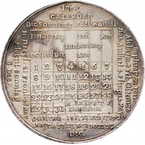 Medals, Medal 1769, Martin Krafft