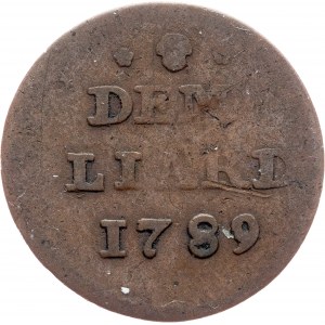 Luxembourg, 1/2 Liard 1789, Brussels