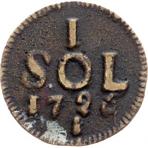 Luxembourg, 1 Sol 1795, I