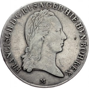 Franz I. (II.), 1 Thaler 1796, M, Milan
