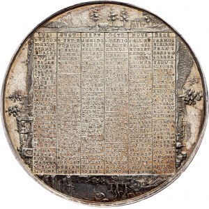 Franz I. (II.), Calendar Medal 1812, Carl Wurschbauer