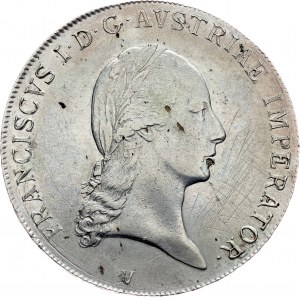 Franz I. (II.), 1 Thaler 1818, V, Venice