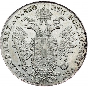 Franz I. (II.), 1 Thaler 1830, A, Vienna