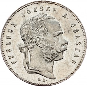 Franz Joseph I., 1 Forint 1869, KB
