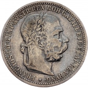 Franz Joseph I., 1 Krone 1897, Vienna
