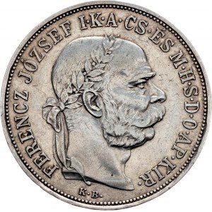 Franz Joseph I., 5 Korona 1900, KB
