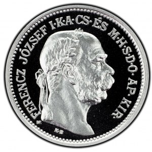 Franz Joseph I., 1/2 Korona 1915/2023, KB, Kremnitz