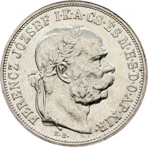 Franz Joseph I., 5 Korona 1908, KB