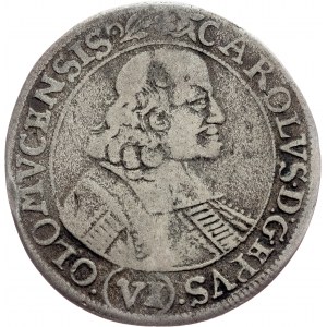 Charles II. of Liechtenstein, 6 Kreuzer 1682, Kremsier