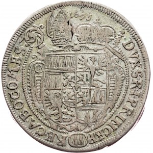 Charles II. of Liechtenstein, 15 Kreuzer 1693, Kremsier