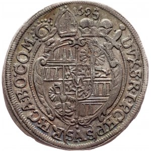 Charles II of Liechtenstein, 3 Kreuzer 1695, SAS