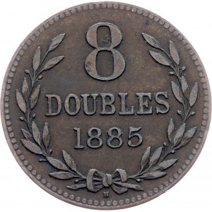 Guernsey, 8 Doubles 1885, Heaton