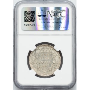 British India, 1 Rupee 1887, B