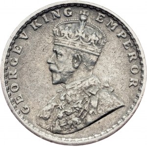 British India, 2 Annas 1917