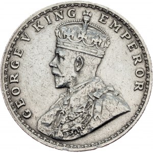 British India, 1 Rupee 1917