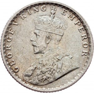 British India, 1/4 Rupee 1918, Calcutta