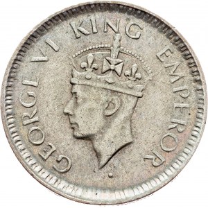 British India, 1/4 Rupee 1944, Lahore