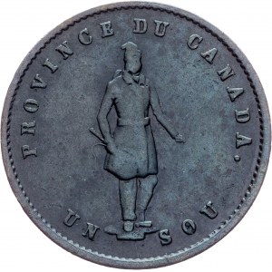 Canada, 1/2 Penny 1852, Heaton