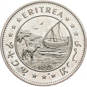 Eritrea, 1 Dollar 1993, Tadworth