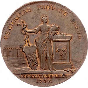 France, Jeton 1737, Assembly of Lille