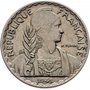 French Indochina, 10 Cents 1941, S