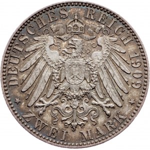 Germany, 2 Mark 1909