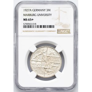Germany, 5 Reichsmark 1927, A