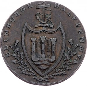 Great Britain, 1/2 Penny 1791