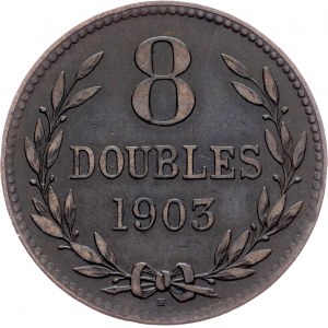 Guernsey, 8 Doubles 1903, Heaton