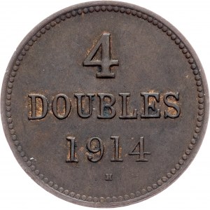 Guernsey, 4 Doubles 1914, Heaton
