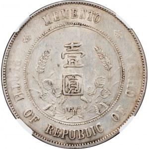 China, 1 Dollar ND (1927), Memento