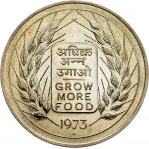 India, 10 Rupees 1973, Mumbai