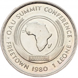 Sierra Leone, 1 Leone 1980, Llantrisant
