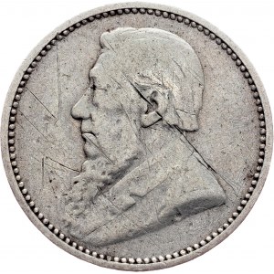 South Africa, 3 Pence 1895, Pretoria