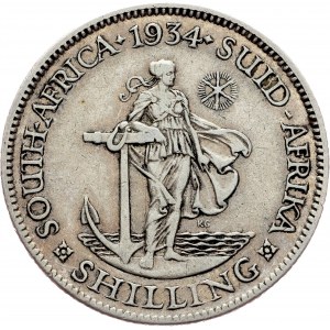 South Africa, 1 Shilling 1934, Pretoria