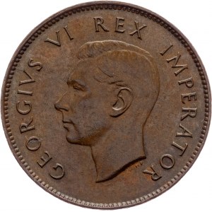 South Africa, 1/4 Penny 1944, Pretoria
