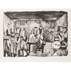 Mayer Kirshenblatt (1916 Opatów - 2009 Toronto), Purim, 1998