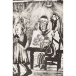 Mayer Kirshenblatt (1916 Opatów - 2009 Toronto), Purim, 1998
