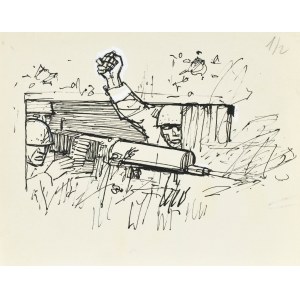 Ludwik MACIĄG (1920-2007), Sketches from the War