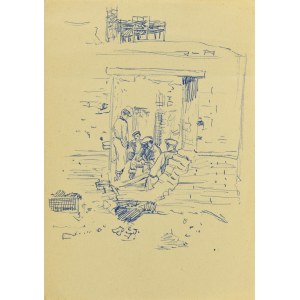 Ludwik MACIĄG (1920-2007), Przerwa na budowie