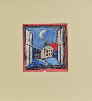 Eugeniusz TUKAN-WOLSKI (1928-2014), Widok z okna